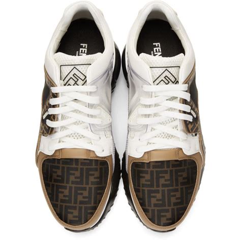 men designer sneaker fendi|Fendi fancy chunky sneakers.